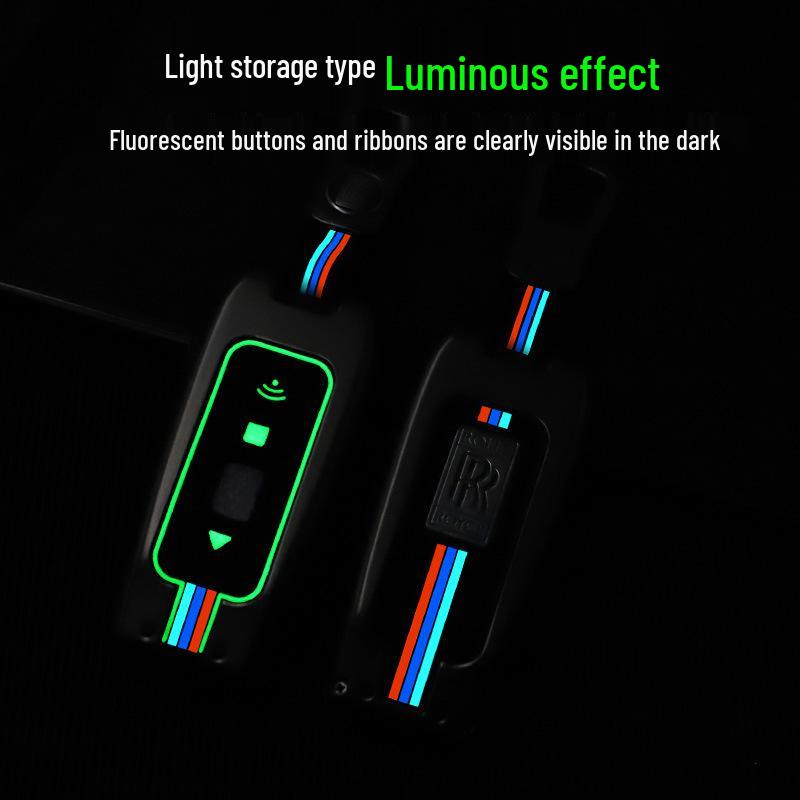 Kompatibles Metallschlüsselgehäuse für Rolls-Royce Ghost, Cullinan, Phantom, Wraith und Dawn Modelle