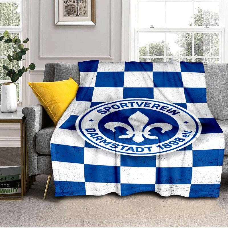 Sport Club Darm-stadt  Blanket Lightweight Ideal Bedding Blanket Perfect for Travel, Camping, Living Rooms, Offices, Sofas, Fan Christmas gift