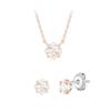 Lala J Usher-cut Necklace and Earrings Set (Set-J0-0712)