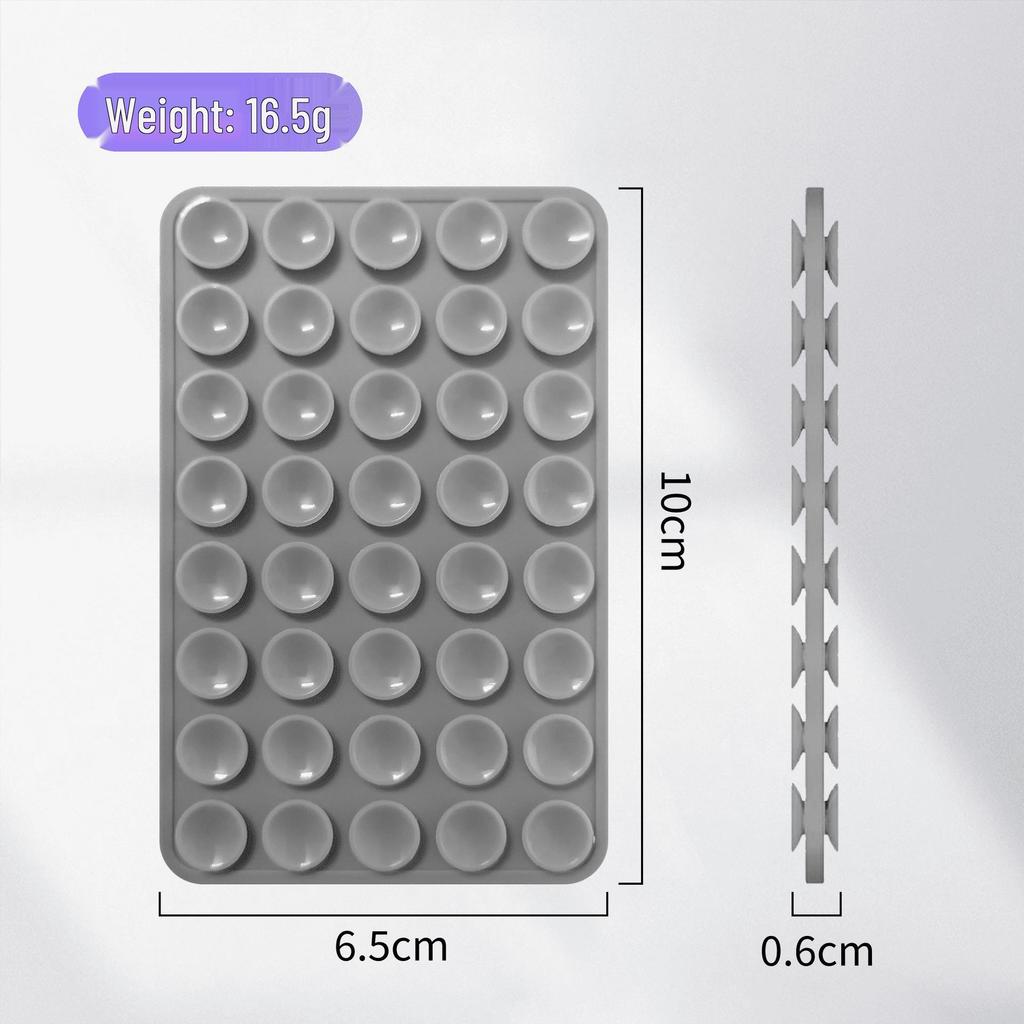Silikonowy Dwustronny Uchwyt na Telefon z Przyssawką - 40 i 80 Szt.