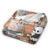 Warm Soft Blanket Camping We Bare Bears Somos Osos Bedding Throws  Flannel Bedspread For Couch Bed Pattern Sofa Bed Cover