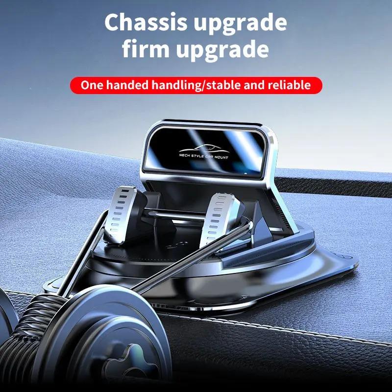 

Car phone holder 360 degree rotation, suitablefor car navigation in-car dashboard, horizontaland vertica screen adjustment angle 1pc