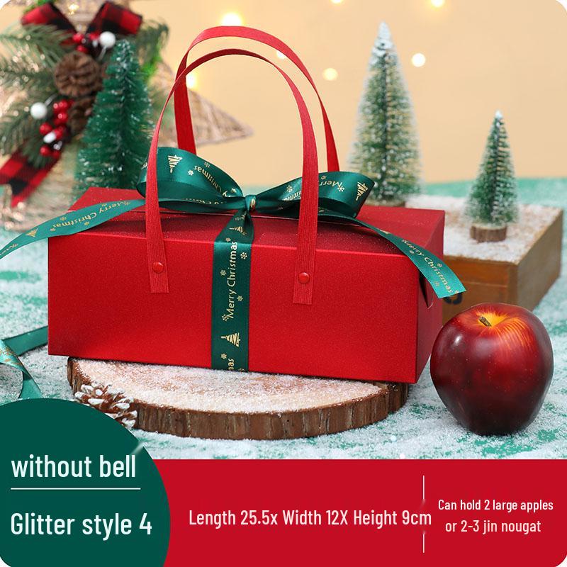 2024 Christmas Eve Children's Candy Gift Box and Decor Bag