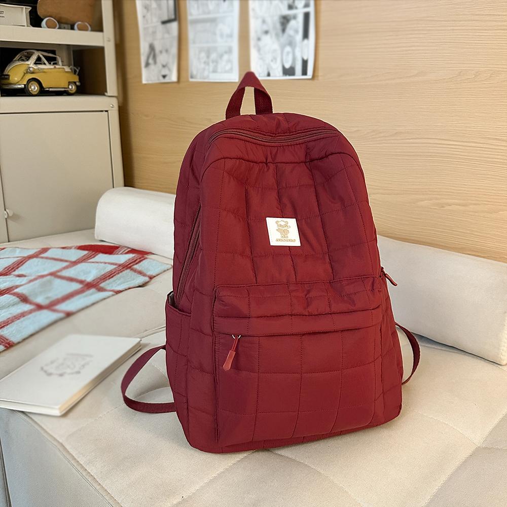 Solid Color New Japanese Retro Backpack, Versatile, Lightweight and Casual Commuting Backpack, Backpack, Computer Backpack