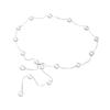 Elegant Women Pearl Belt Adjustable Metal Chain Belt Fashion Simple Thin Skinny Waistband Lady Dress Decorative Jewelry