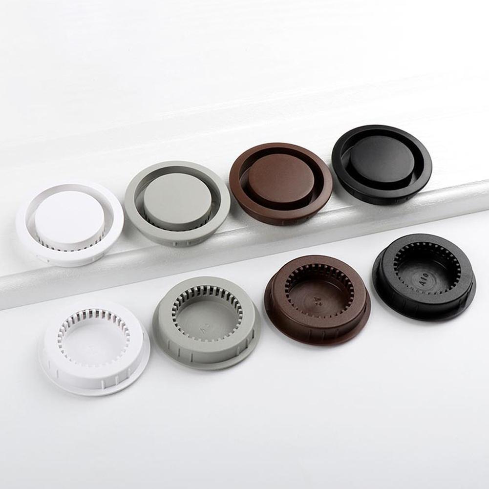 50mm Cabinet Vents ABS Plastic Ventilator Grille Hole