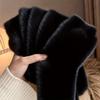 Dames Superzachte Pluche Sokken Comfortabele Middelhoge Kuit Sokken Effen Kleur Warm en Comfortabel Dames Winter Fleece Sokken