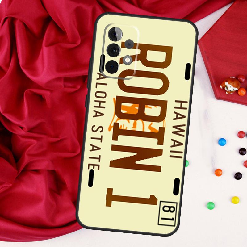 License Plate Number For Samsung Galaxy A15 A55 A53 A33 A35 A22 A32 A52 A54 A34 A14 A56 A36 A26 A16 A05 A06 Case
