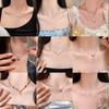 Korean Retro Pearl Diamond Fringed Neck Chain Internet Celebrity Temperament Design Sense Flower Bow Collarbone Chain Necklace Female