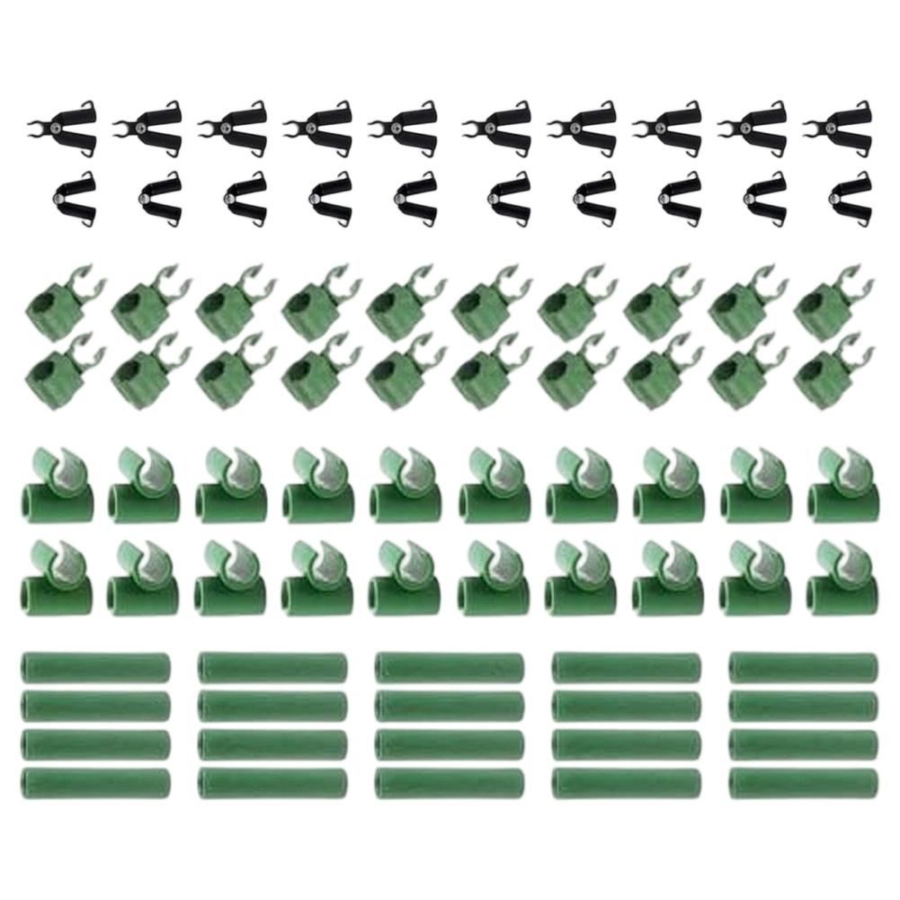 

80pcs Adjustable Plant Garden Trellis Connector Buckle Clips Greenhouse 11mm Plant Support Trellis Connector Gardening China Mainland