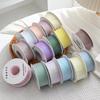 40mm 10 yards Fishtail Organza Ribbon Polyester DIY Gift Wrap  for Decorating Weddings
