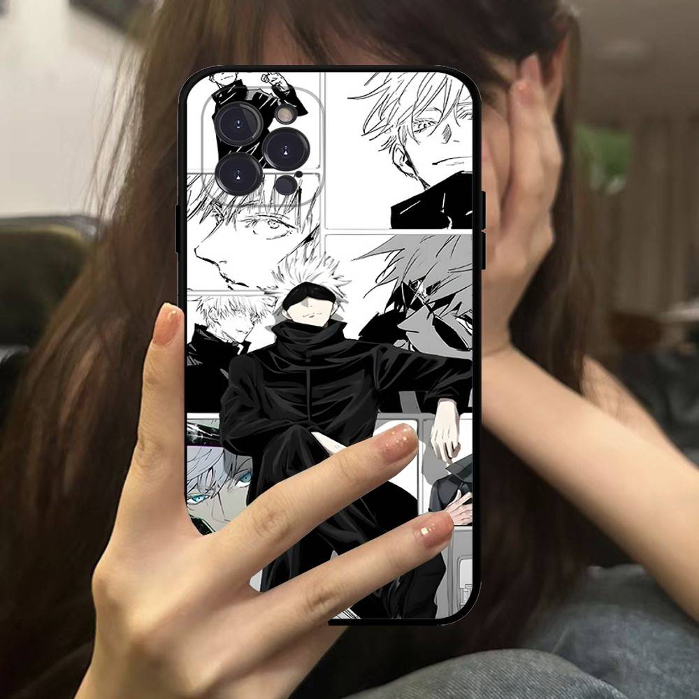 Jujutsu Kaisen Satoru Gojo Comics Phone Cover Case For IPhone 13 12 11 17 Pro Max 17 15 16 14 Plus 17Air