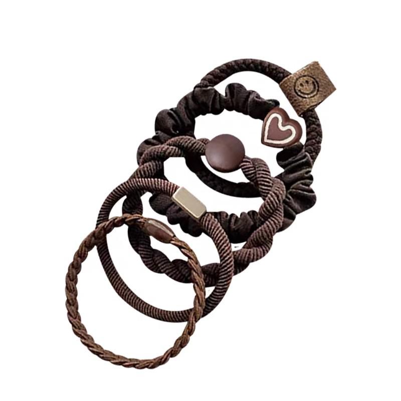 High-Elasticity Women's Hairband: 2024 Style - Durable, Elegant Hair Ring for Simple High Ponytails