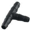 50pcs Practical Drip Sprinkler Irrigation Barbed Tee Connector for 4/7mm Hose