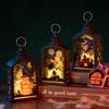 Halloween Pumpkin Lantern Retro Portable Ghost Festival Night Light Halloween Costume Props Scene Layout
