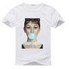 Audrey Hepburn Quote T-shirt Custom T-shirt Zomer Korte Mouw Grote Maten Mouw Tops T-shirt Homme Amerikaans T-shirt