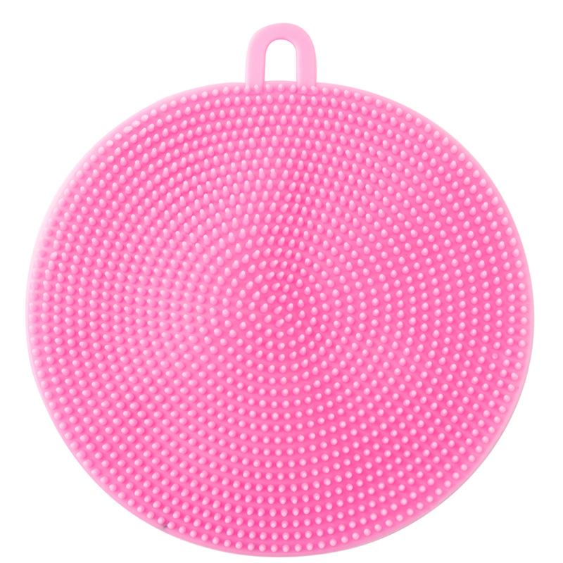 Silicone Non-Stick Dishwashing & Vegetable Cleaning Brush
