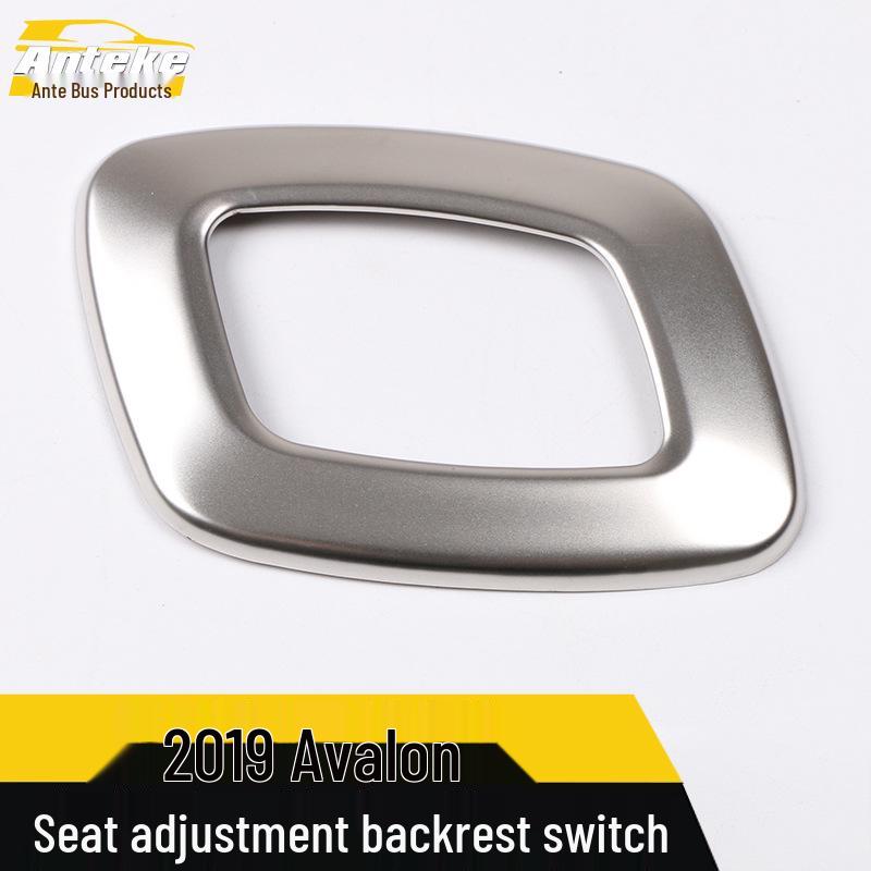 Avalon Passenger Seat Adjustment & Back Control Switch Sticker for 18 Models