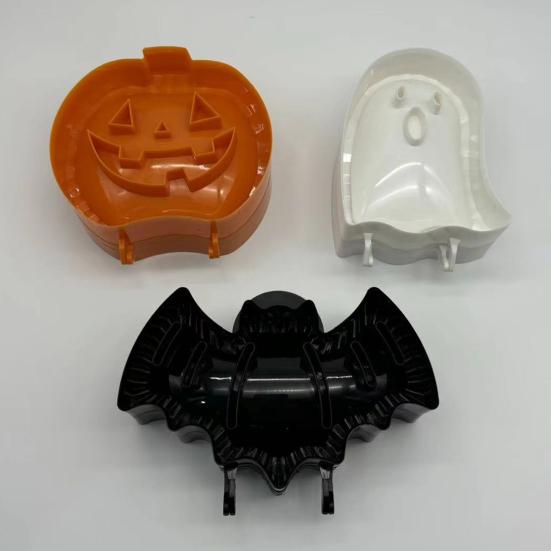 Yousheng Dough Press Pocket Pie Mold Holiday Pumpkin Ghost Bat Fruit Shape Cookie Mold Party Hand Pie Cutter Pudding Cake Decoration