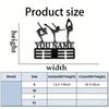 Custom Metal Figure Skater Medal Hanger Personalized Wall Sculpture Award Display Rack