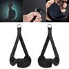 1 Pair Ergonomic Fitness Pull Rope Fits The Palm Rubber Grip Gantry Pull Rope Anti-Slippery Stable Gym Equipment Pull Rope Gym