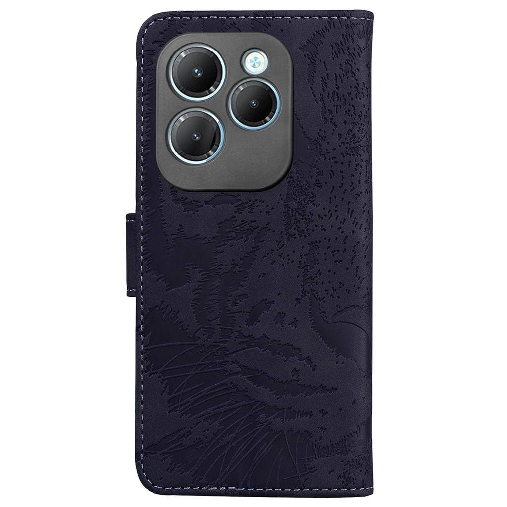 Etui na Infinix Hot 40/40 Pro Wzór Tygrysa Odporne na Upadki Skórzane PU Portfel Pokrowiec na Telefon