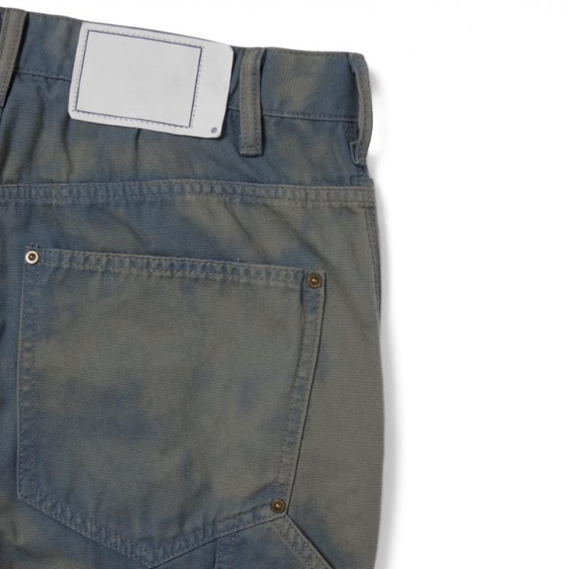 ThIs Is Never That Bleached Double Knee Pant Blue