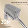 Wall-Mounted Toilet Brush with Long Handle for Efficient Crevice and Bathroom Cleaning