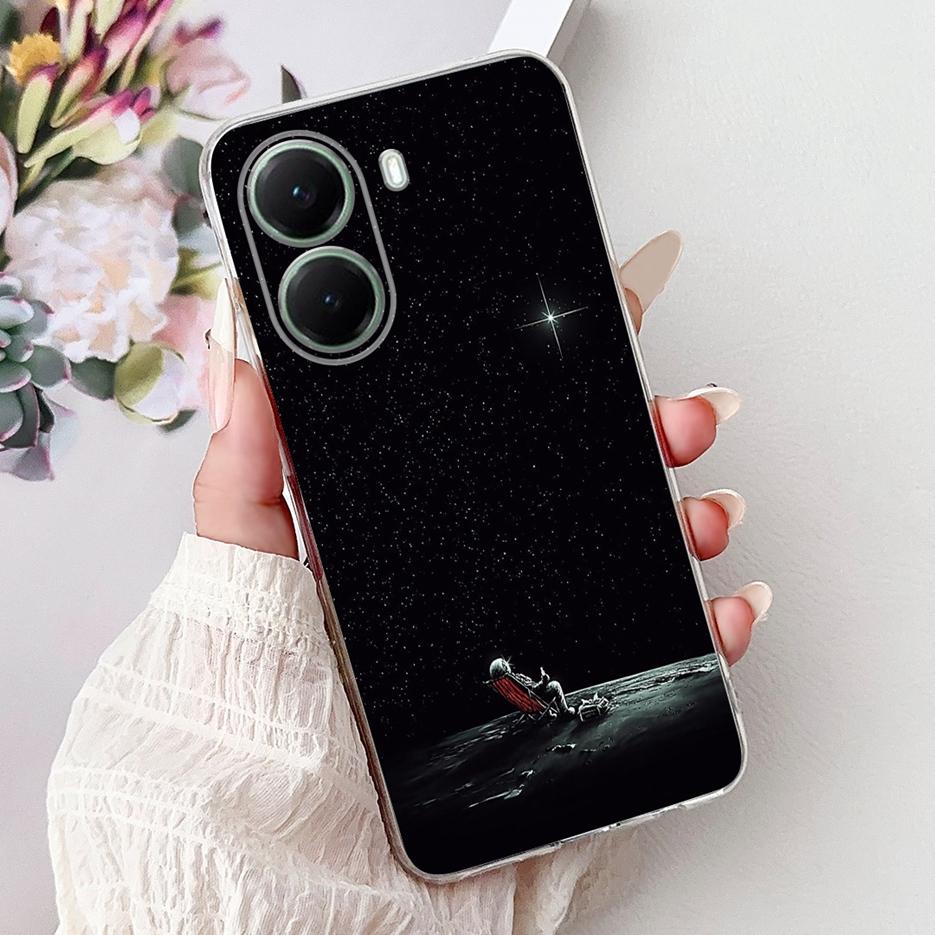 Für Xiaomi Poco X7 Pro 5G Hülle Luxus Mode Bemalte Abdeckung Weiche Silikon Handyhülle Für Xiaomi Poco X7 PocoX7 Pro Fundas Stoßfänger