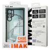 IMAK UX-9A Series for Samsung Galaxy S24 FE Clear Case TPU+PC Phone Cover Reinforced Corners