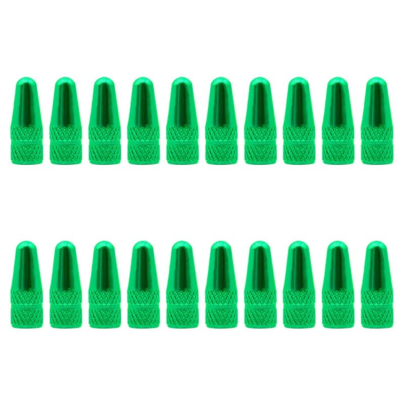 20pcs Cycling Tire Protecting Valves Protective Caps Rustproof Valves Caps Bicycles Accessories