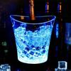 5L LED Ice Buckets with Colorful Light Portable 5L LED Ice Buckets Ice Container Bin for Outdoor BBQs and Festivities