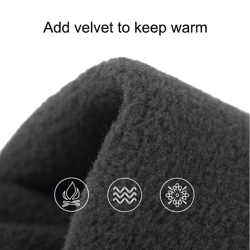 Warm touch screen winter gloves, durable for cold weather cycling and skiing, fashionable design outdoor sports, winter accessories and equipment