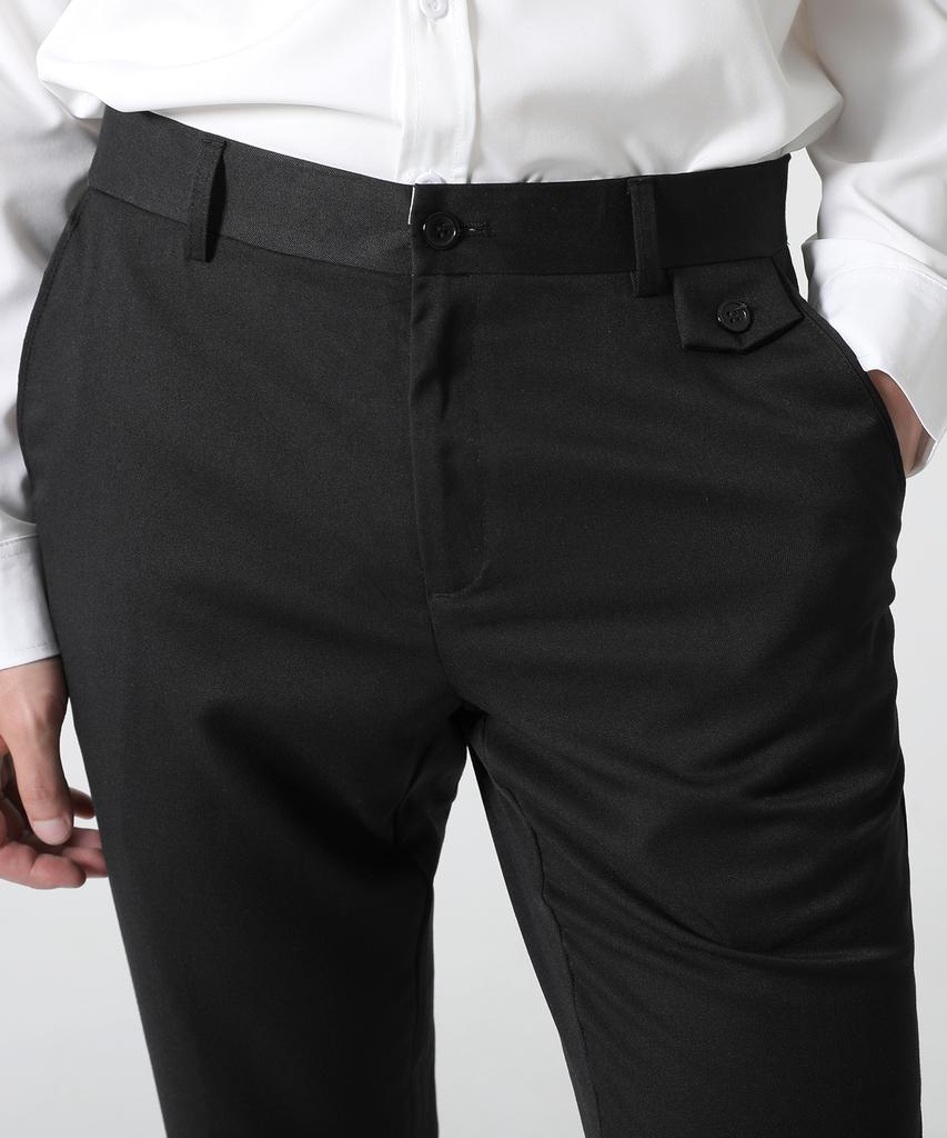 Jikeulib Silicone Anti-Shirt Stretch Slacks Pants