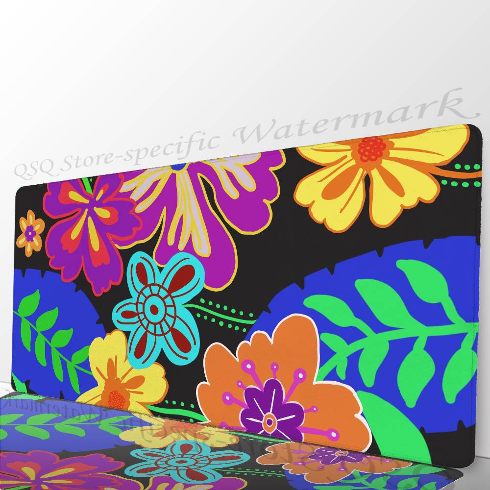 Abstract And Quirky Colors Mousepad Non-slip Suitable For Office Computers Laptops E-sports Game Desk Mats XXL Keyboard