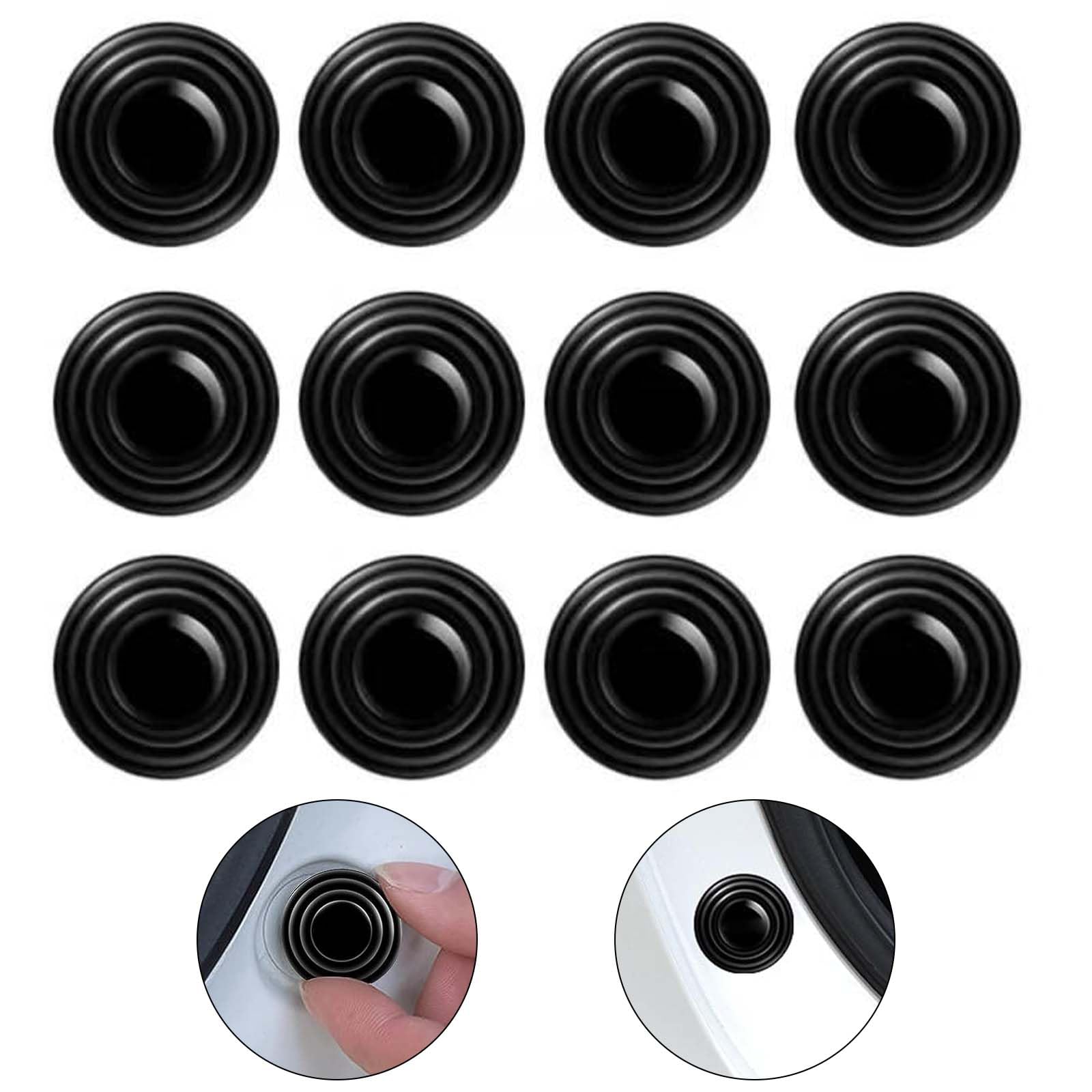 Подушка для двери автомобиля, Набор из 12 шт., Шумоизоляция двери, Амортизатор, Подушка для двери, Водонепроницаемая,