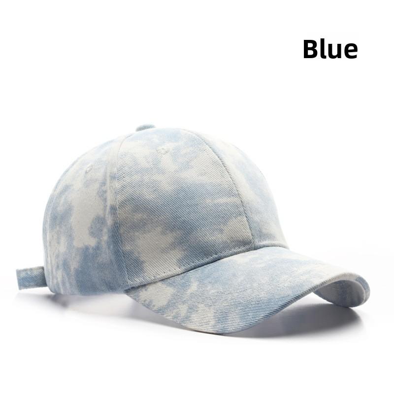 

Outdoor Spring Autumn Unisex Baseball Cap With Sun Protection And Breathable Cotton For Street Fashion синій