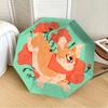 1pc Corgi, Flowers Automatic Folding Umbrella - Portable Collapsible Design, 8-Rib Iron Frame, Casual Outdoor Accessory Yy251215211