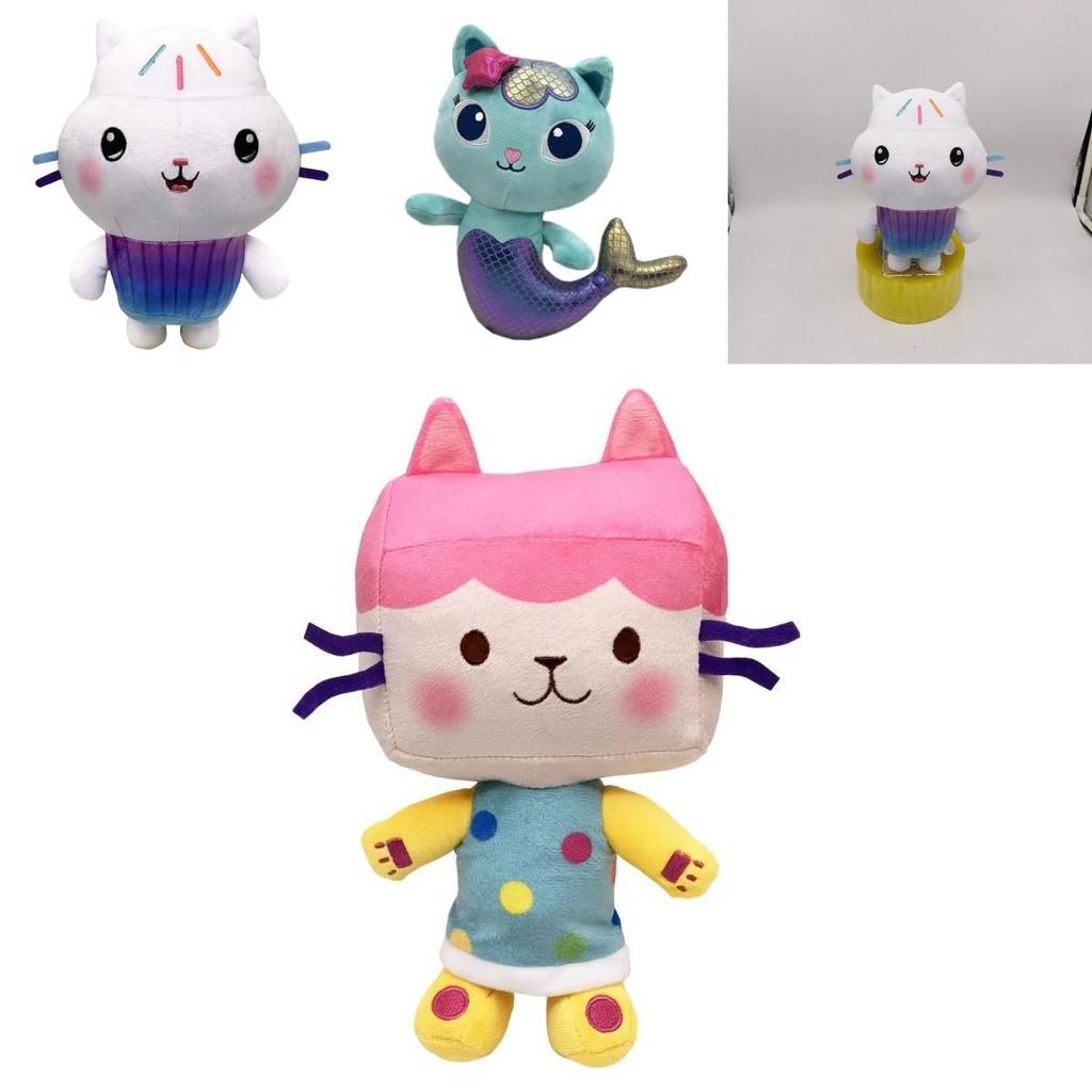 Gabby's Dollhouse Plush Cartoon Stuffed Cat Plushie Doll Kids Xmas Gifts