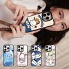 Cute Cartoon P-pochacco Hard Plastic Phone Case For Iphone 17 Air 16 15 14 13 12 11 Pro Max PC TPU Ins Case
