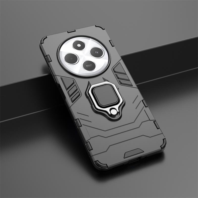 Magnetický kryt pro Xiaomi Redmi 14C 13C 12 10C 10A 10 4G Držák s kroužkem Nárazuvzdorný kryt pro Xiaomi Redmi 9C 9A 9 Příslušenství pro telefon