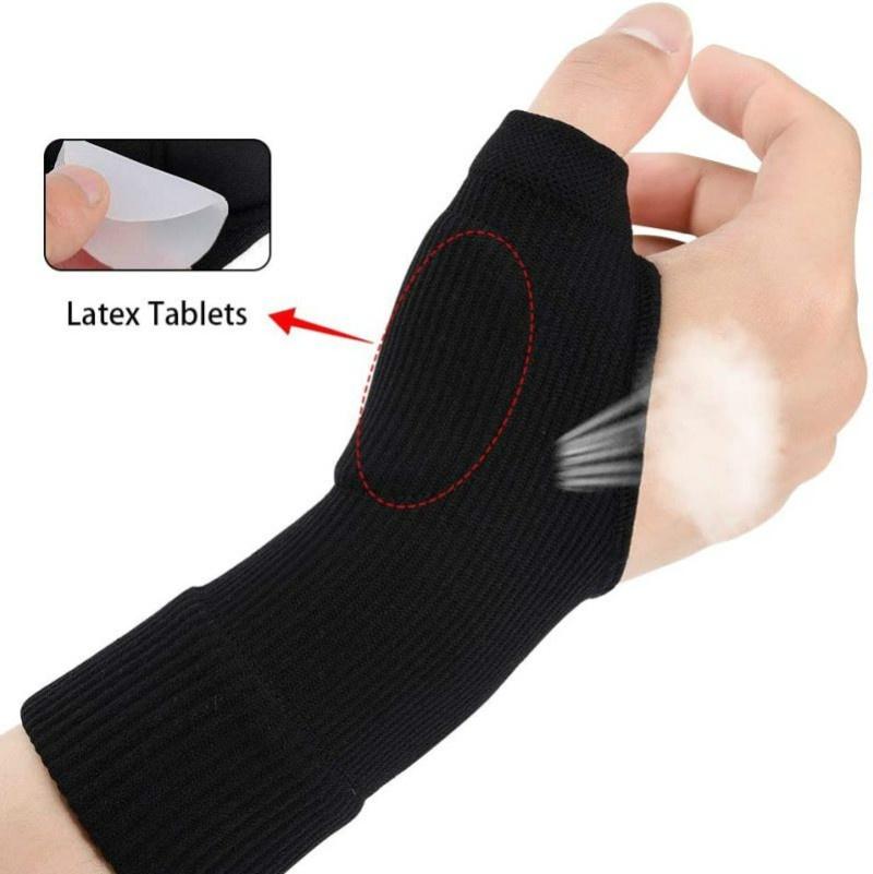 Breathable Wrist Support Gloves With Gel Thumb Pads For Arthritis Pain Relief And Injury Protection