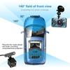 Car DVR 2 Cameras  4.0 Inches Dash Cam Car Video Recorder Auto Registrator Dvrs Dash Cam with Dual Ways Cameras Car Accessories
