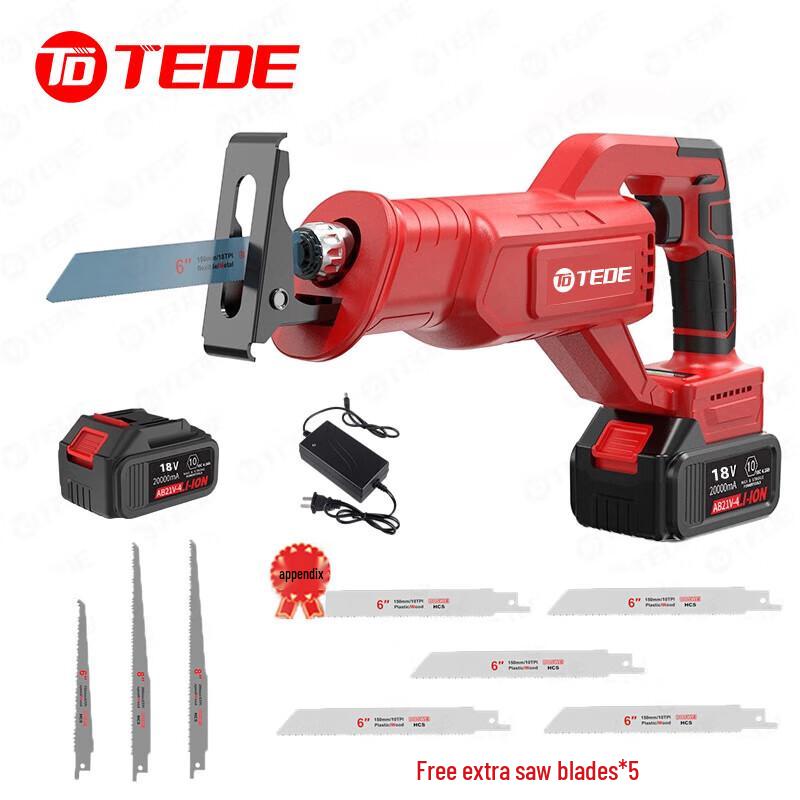 

TEDE YD-8011 18V Cordless Reciprocating Saw CN plug (adapter included)