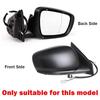 For Renault Kadjar Espace Koleos 2016- 1PCS Outer Rearview Side Mirror Glass Lens Reflector Lens Car Accessories With Heated