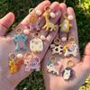 New European & American Animal Series: 18K Stainless Steel Vacuum-Plating Drip Oil DIY Pendants - Colorfast & Stylish