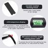 Ihongsen Hair Straightener Fast Warm-Up 2 In 1 Hair Straightener Curler Ceramic Flat Iron Curling Styling Tools