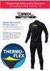 Muta in neoprene da uomo da 5 mm foderata in pile con protezione solare - Muta SLINX per snorkeling e immersioni