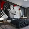 San Wall tapestry, aesthetic printed fabric blanket, suitable for bedroom, living room, and home decor.