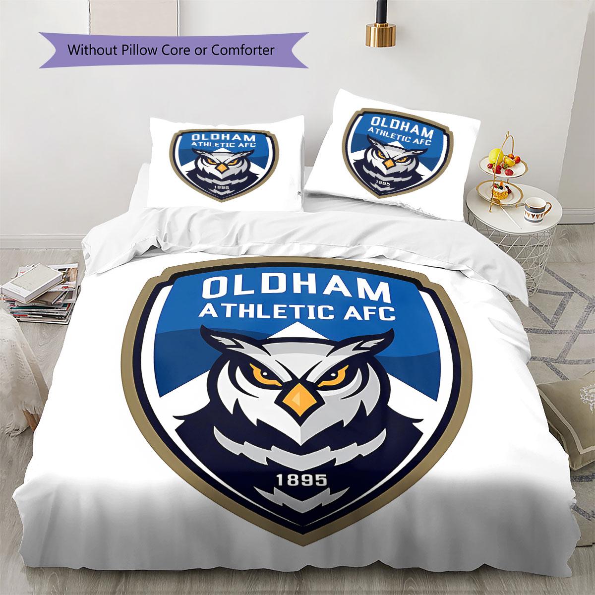 Oldham Athletic Raksta Gultasveļas Sega Komplekts